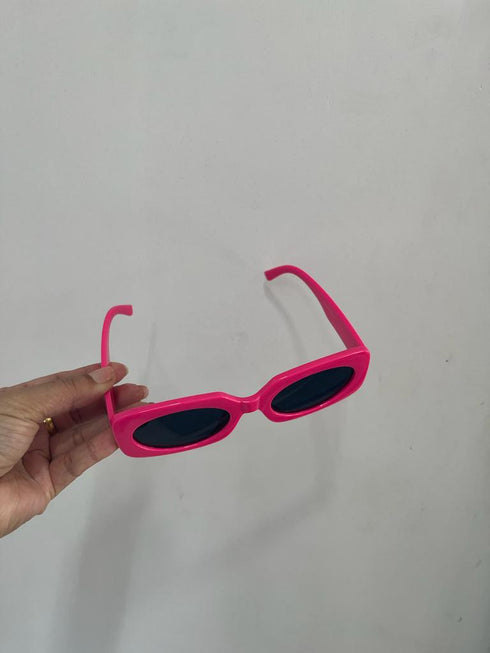 Candy Color Block Retro Glasses
